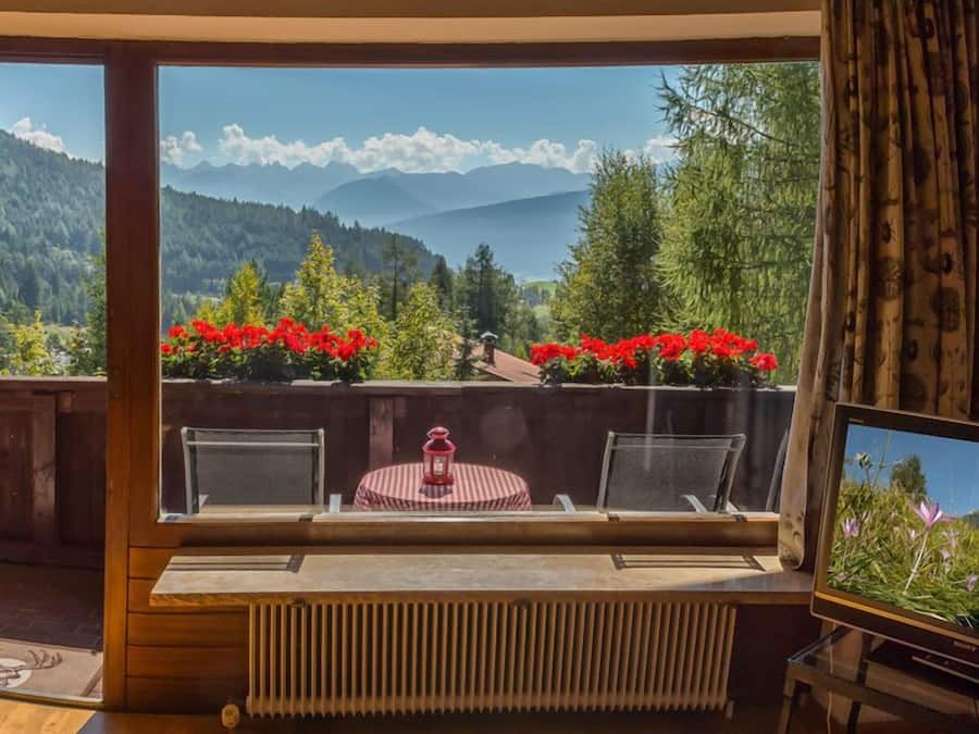 Apartment, 2 Bedrooms, Mountain View (Balkon/Terrasse;excl110€ cleaning fee) | Balkoni