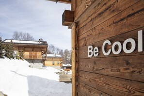 Exterior detail - Be Cool SAUNA & LUXURY chalet 10 pers (Les Masses)