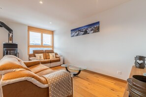 TV, fireplace, DVD player - Ski Heaven SH 003 - LUXE apartment 5 pers (Veysonnaz)