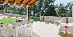 Villa, 3 Bedrooms | Terrace/patio - Ekatis House III by Halkidiki Villas (Kassandra)