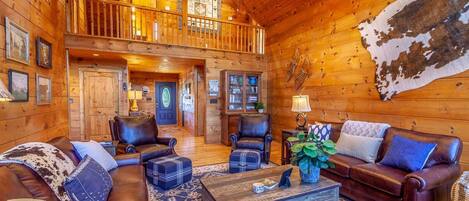 テレビ、暖炉、DVD プレーヤー、卓球台