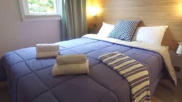 Mobile Home, 3 chambres (6 pers) | Décoration personnalisée, ameublement personnalisé, draps fournis