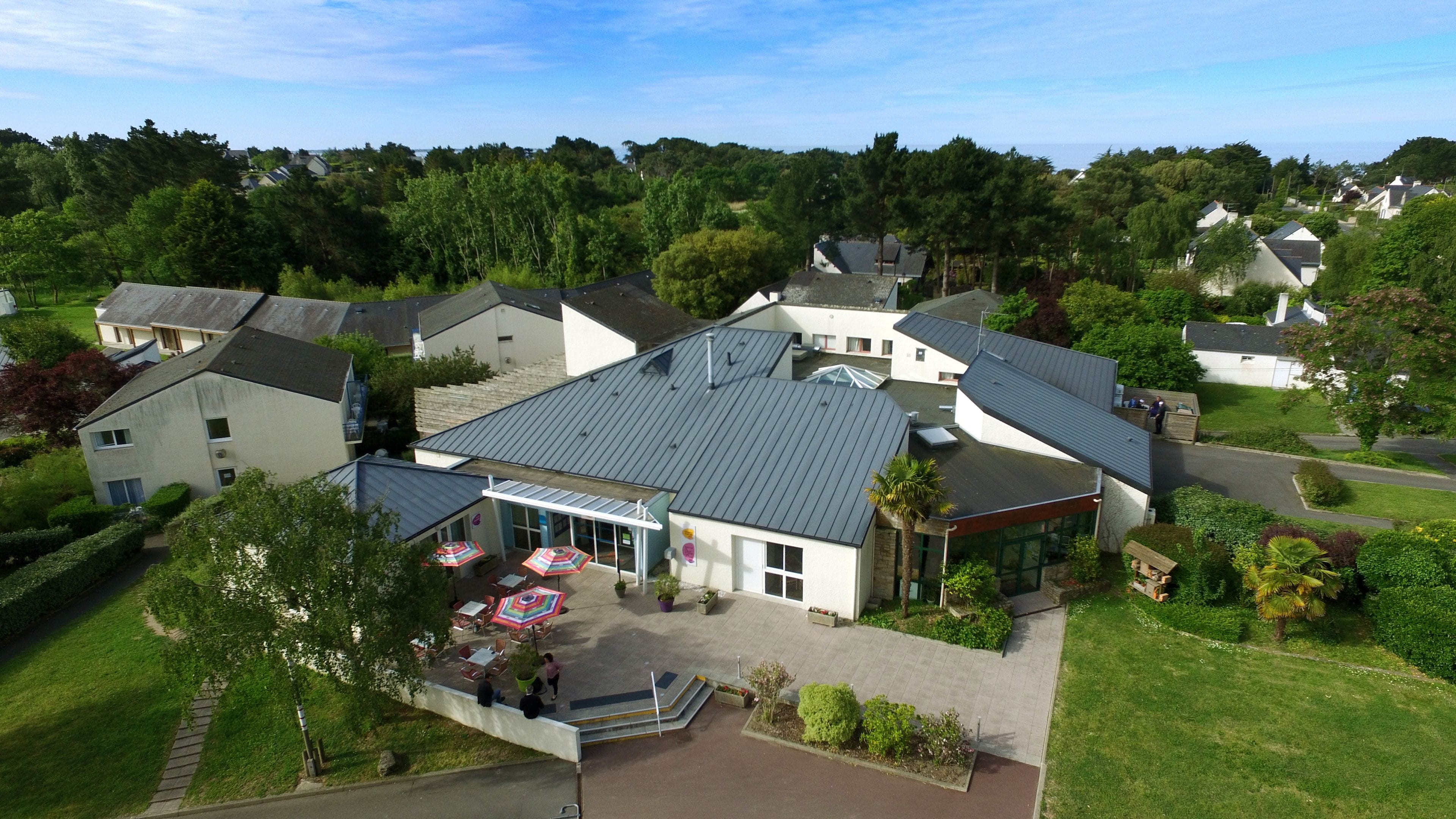 Fassade der Unterkunft