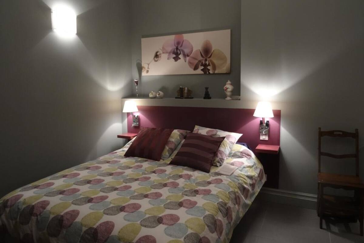 Individually decorated, individually furnished, blackout drapes