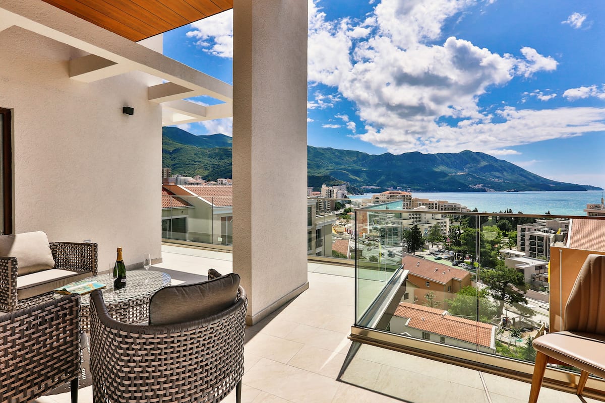 Suite Deluxe, 2 habitaciones, vistas al mar | Vistas al mar
