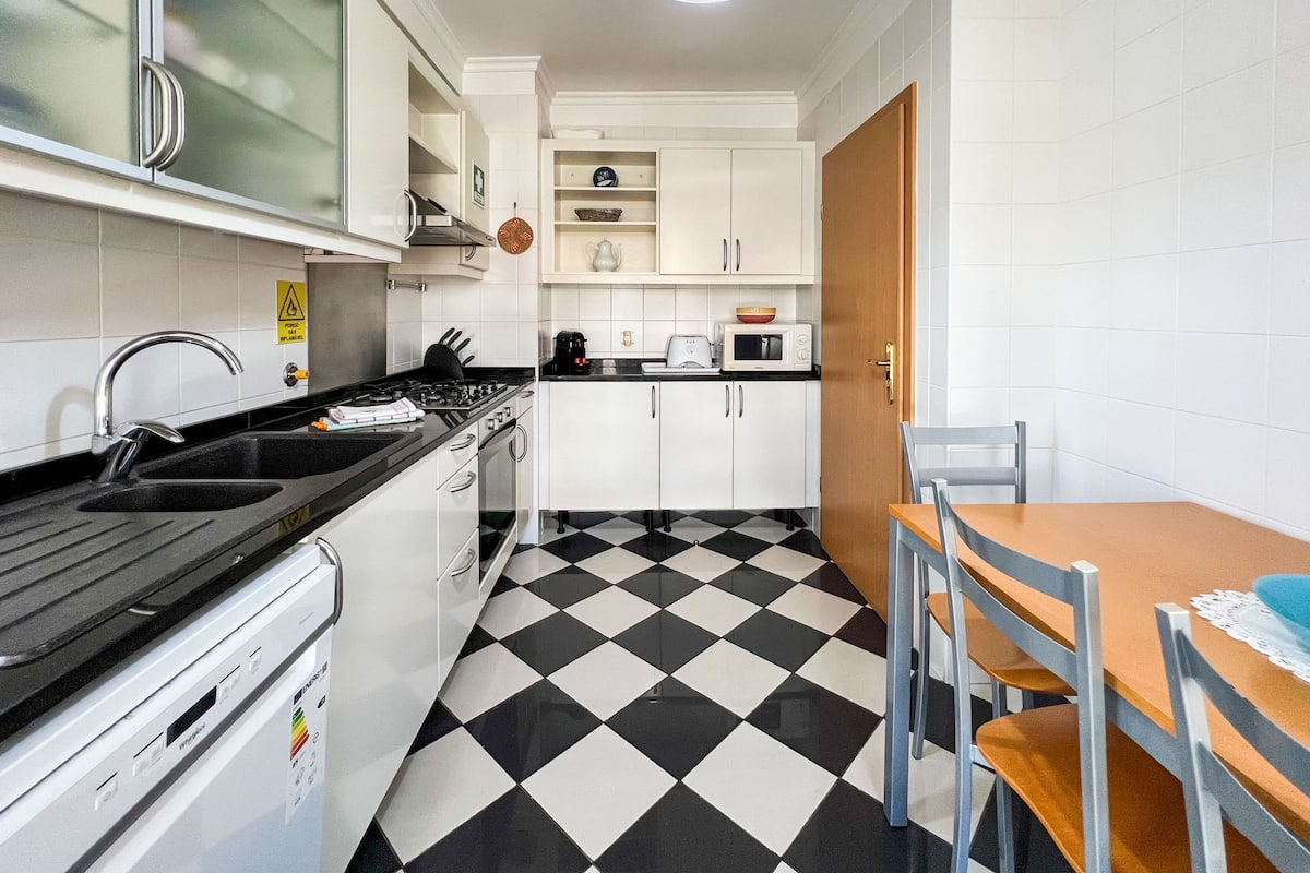 Apartment, 2 Bedrooms, Terrace (Garajau) | Private kitchen