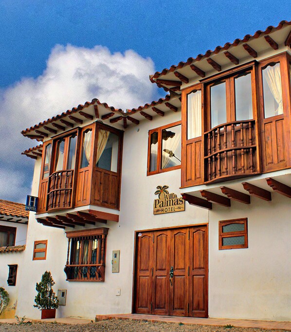 Façade de l’hébergement