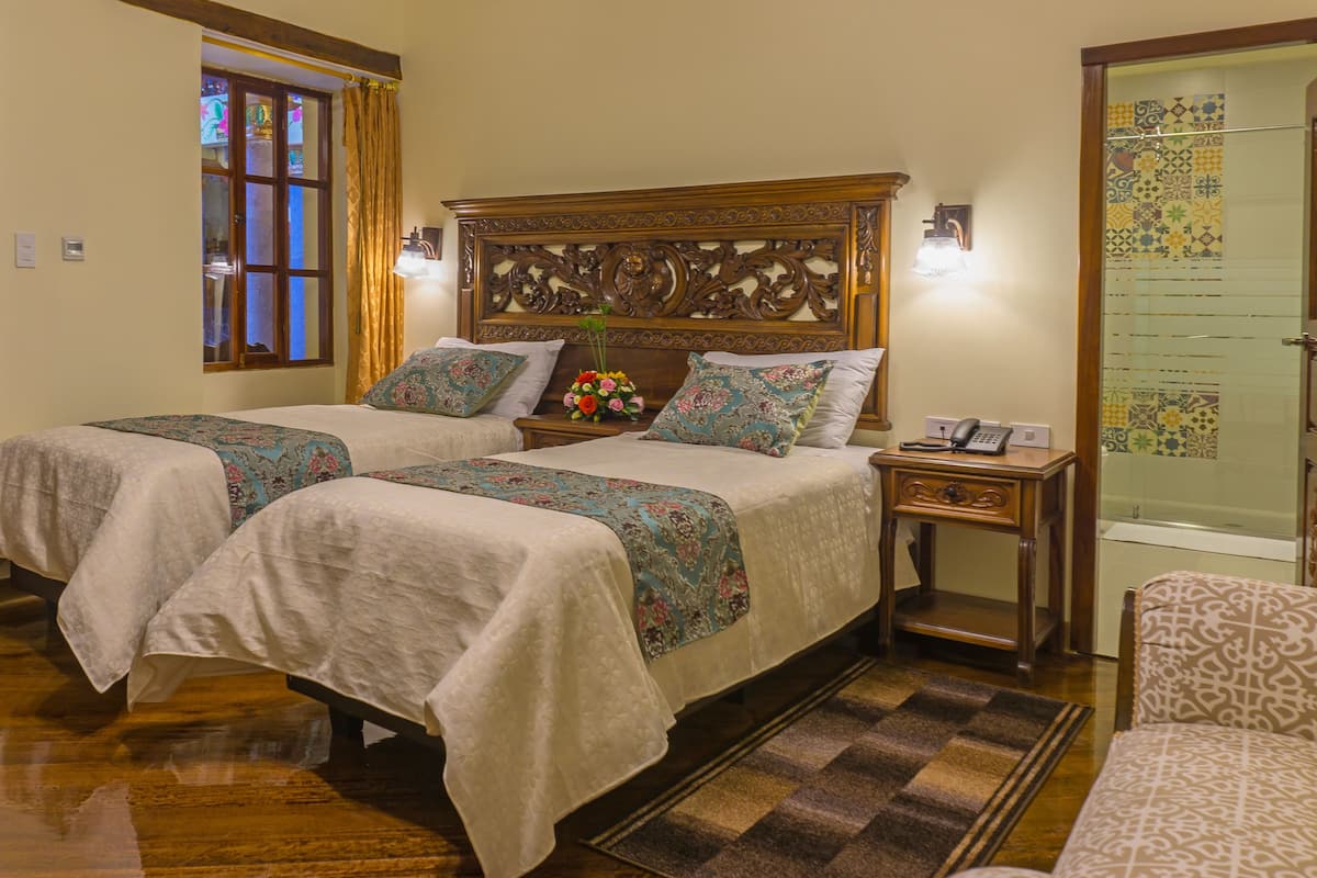 Standard Double or Twin Room, Non Smoking | Minibar, in-room safe, desk, iron/ironing board (on request)
