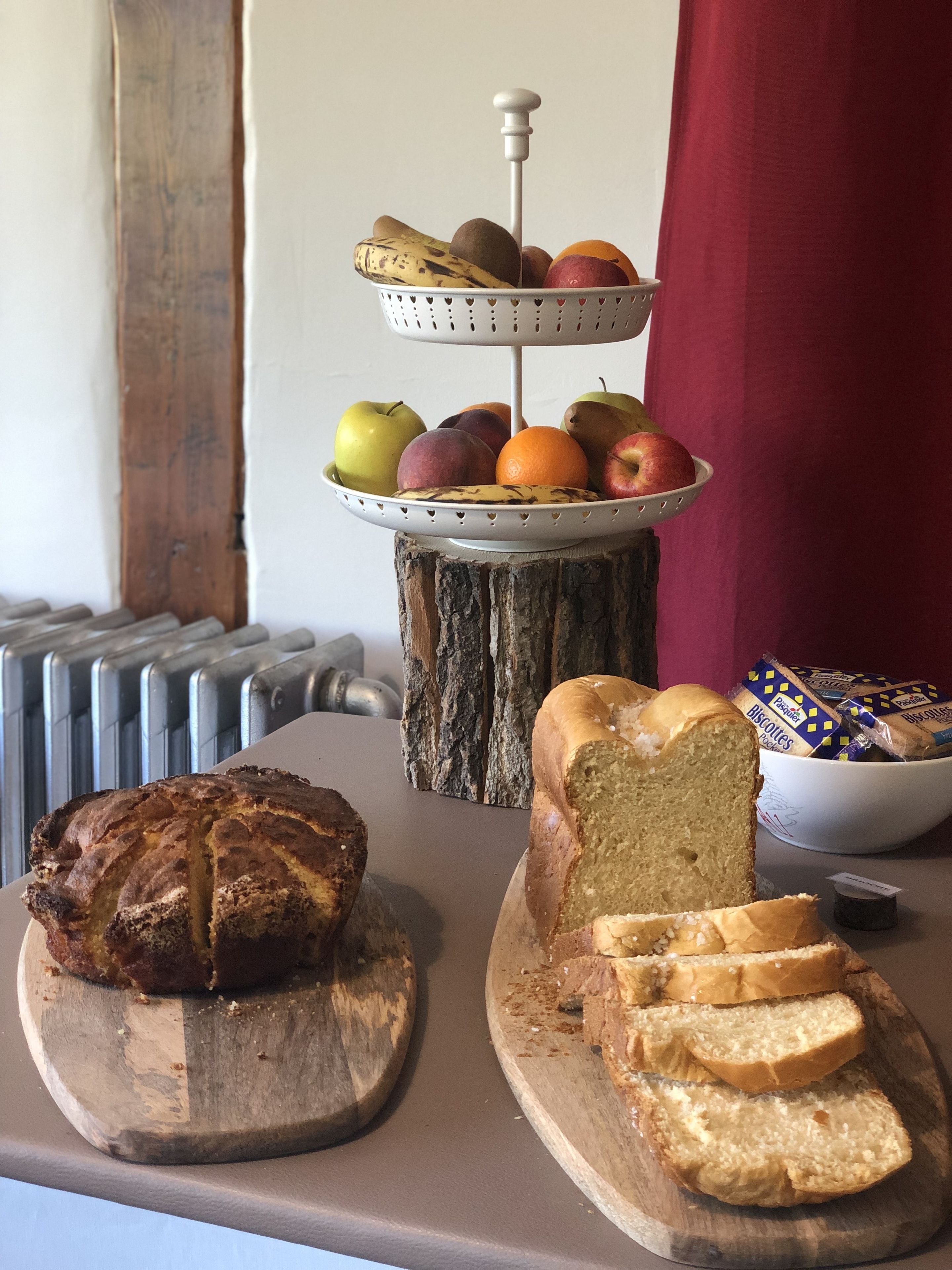 daily buffet breakfast (eur 12 per person)