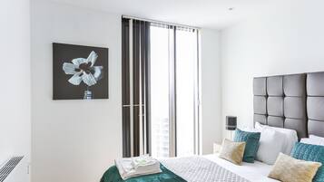 Apartamento urbano, várias camas, para não fumantes | 1 quarto, individualmente decorados, individualmente mobiliados