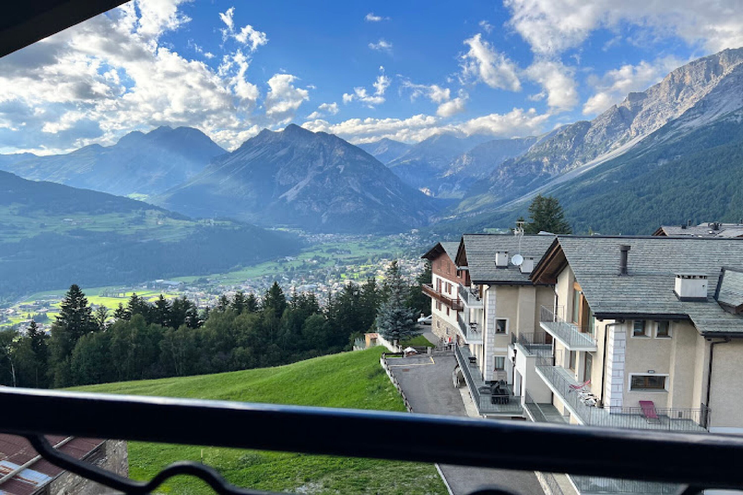 Vista dalla struttura