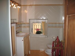 Studio, 1 Queen Bed | Bathroom | Shower, rainfall showerhead, free toiletries, hair dryer - A Casa di Andrea Bed & Breakfast (Mantua)