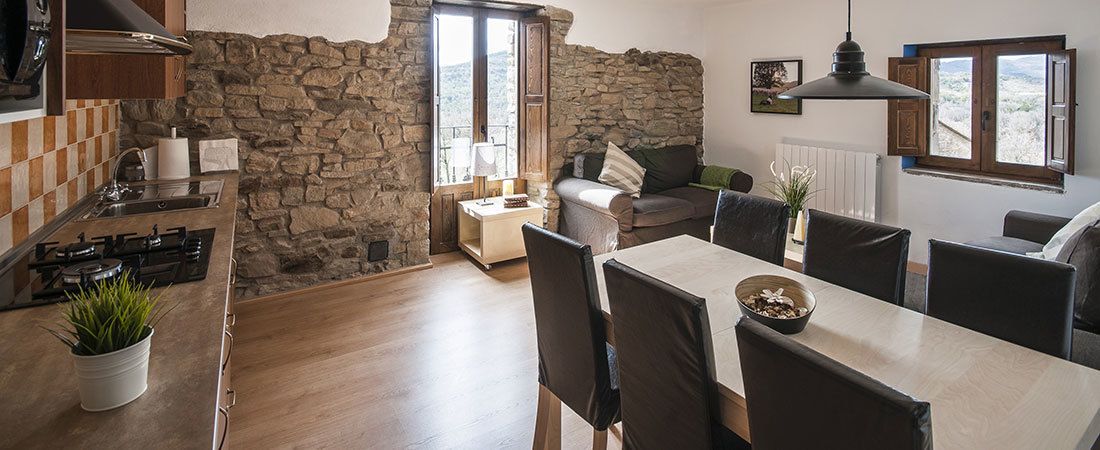 Apartamento, 2 habitaciones (La Viña) | Zona de estar | Una televisión de pantalla plana