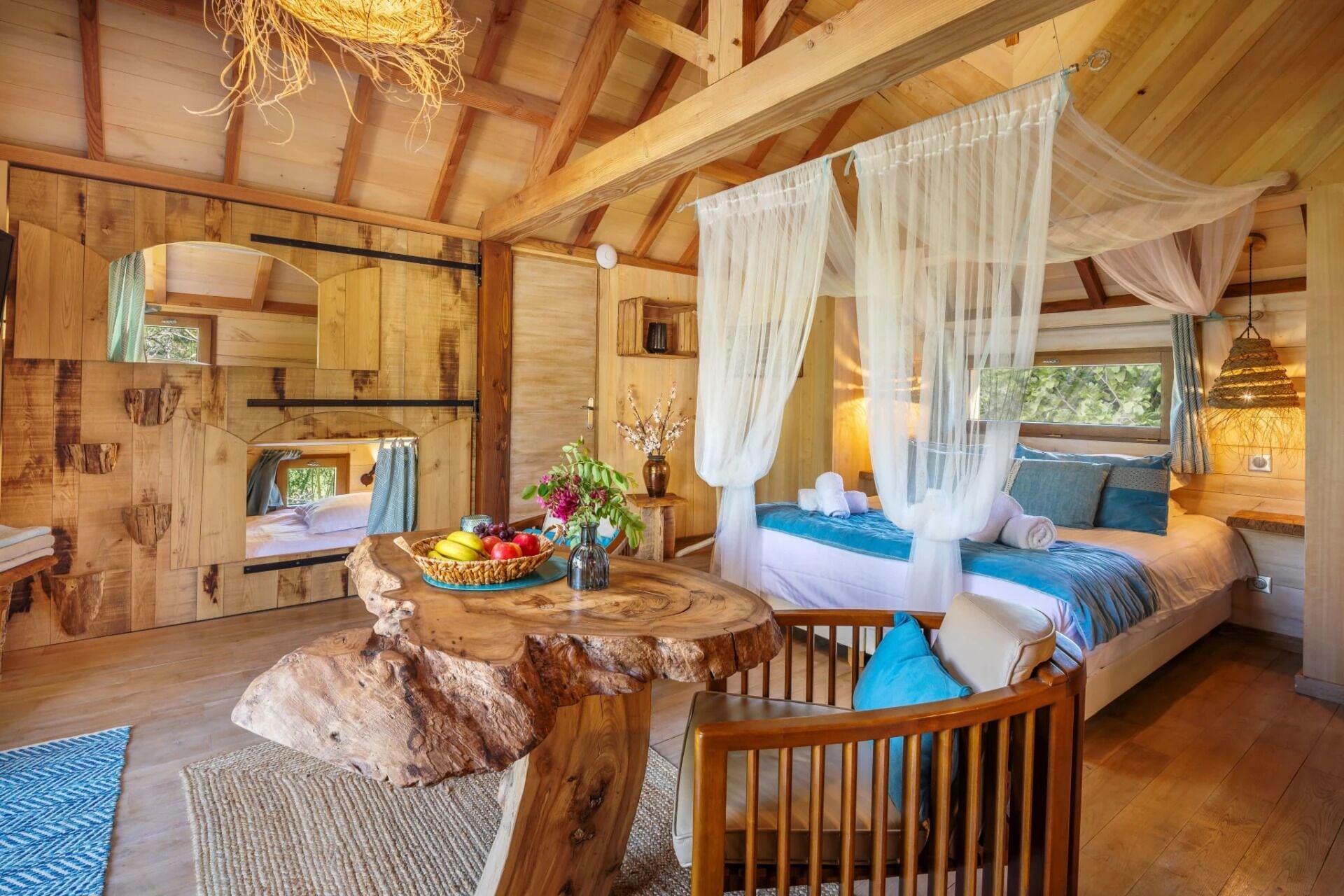 经典树屋, 露台, 花园景观 | 特色装修、特色家居、折叠床/加床（额外收费）、免费 WiFi