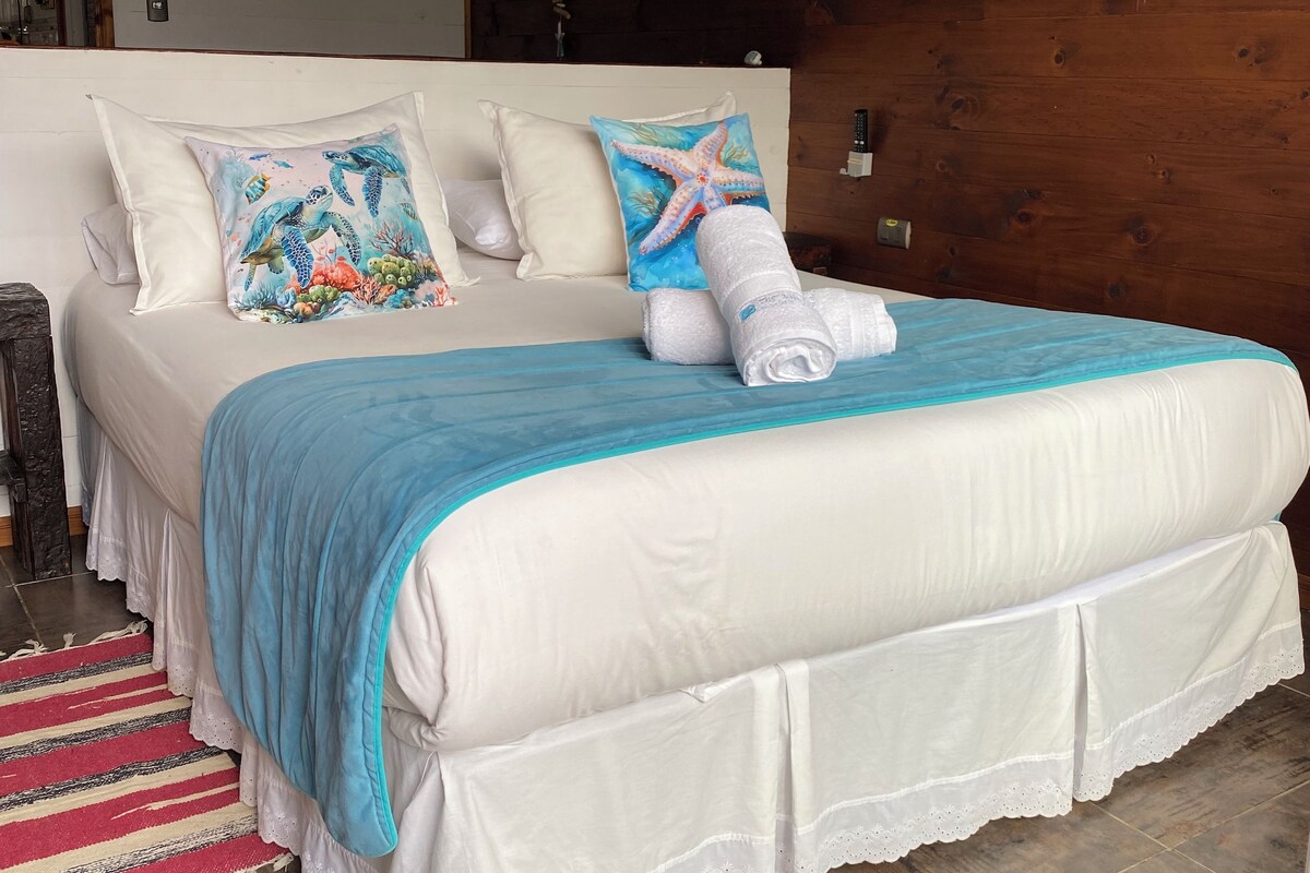 Premium bedding, Select Comfort beds, iron/ironing board (on request)
