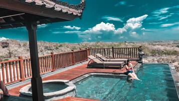 Villa, 2 Bedrooms, Pool View | View from room