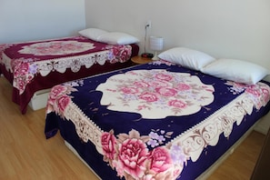 Blendingsgardiner, lydisolert, strykejern/-brett og wi-fi (inkludert)