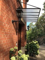 Entrada de la propiedad