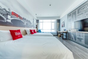 家庭房 | 遮光窗帘、隔音、熨斗/熨板、免费 WiFi