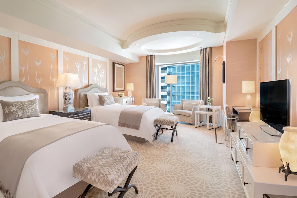 Deluxe Room, 2 Double Beds, Non Smoking (View) | 1 bedroom, Egyptian cotton sheets, premium bedding, pillowtop beds