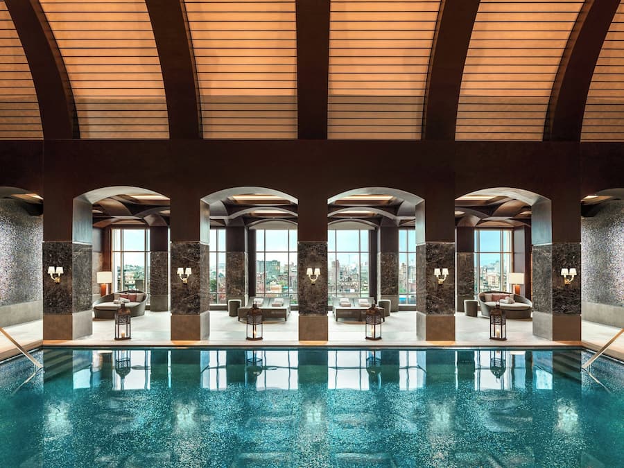 Indoor pool, outdoor pool, open 8:00 AM to 6:30 PM, free pool cabanas