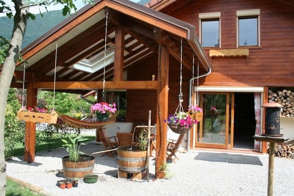 Fassade der Unterkunft