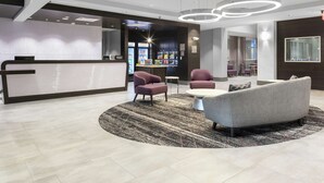 Sitteområde i lobbyen