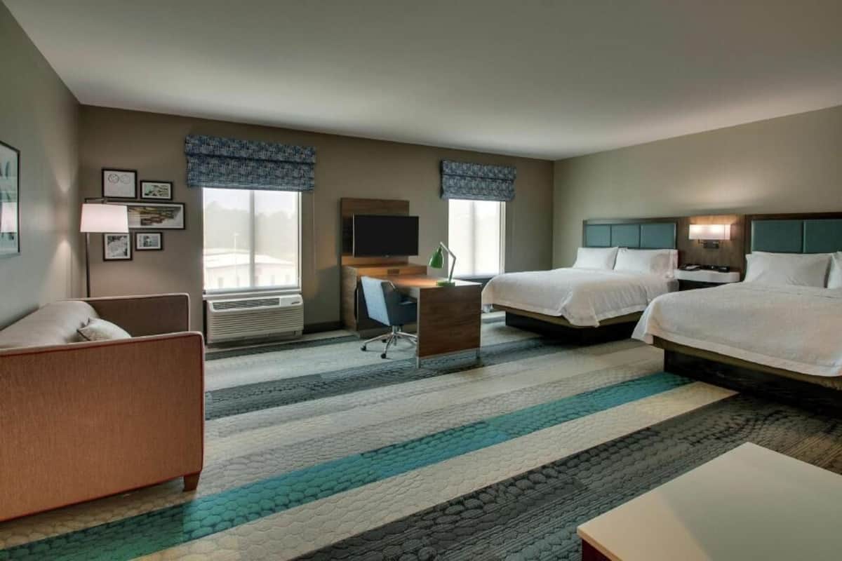 In-room safe, blackout curtains, iron/ironing board, free WiFi