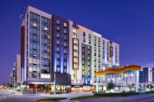 Front of property – evening/night