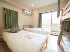 Standard Quadruple Room (PH153) | WiFi (free), bed sheets - Always Stay Dotonbori 2 PH-153 (Osaka)