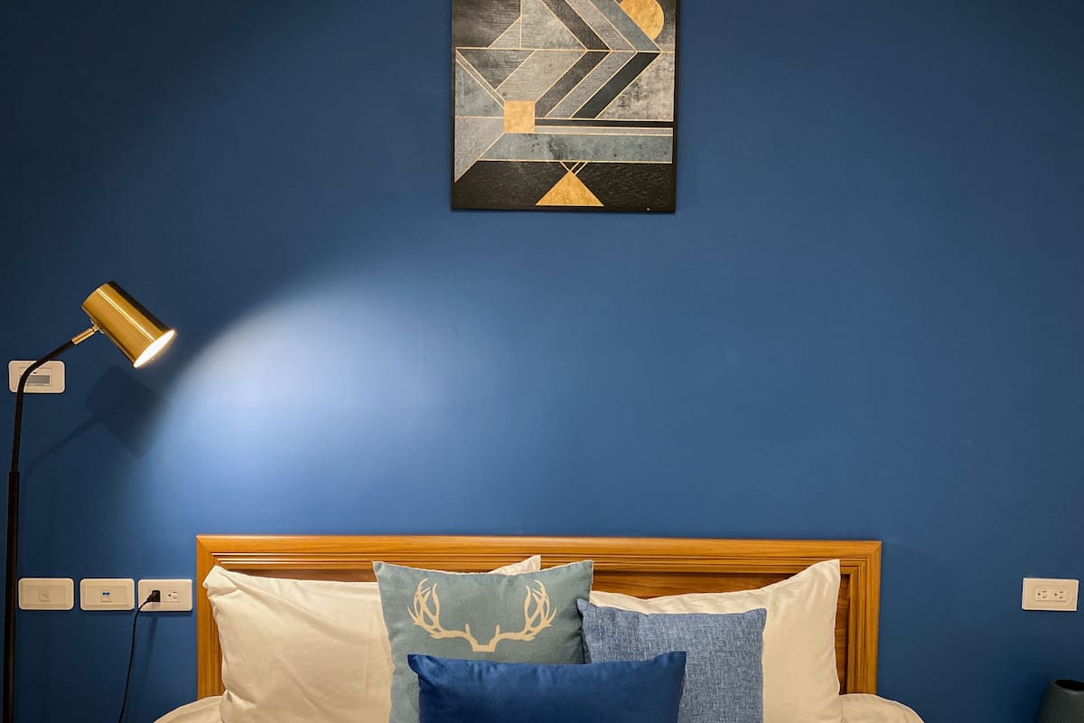 Design Double Room, 1 Double Bed, Non Smoking, Balcony | Down comforters, blackout drapes, free WiFi, bed sheets