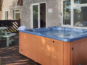 Baignoire à remous extérieure