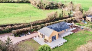 Aerial view - Sunnybrook - Carbon neutral house with premium wood fired hot tub (Shaldon) (Teignmouth)