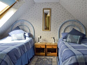 2 chambres, draps fournis