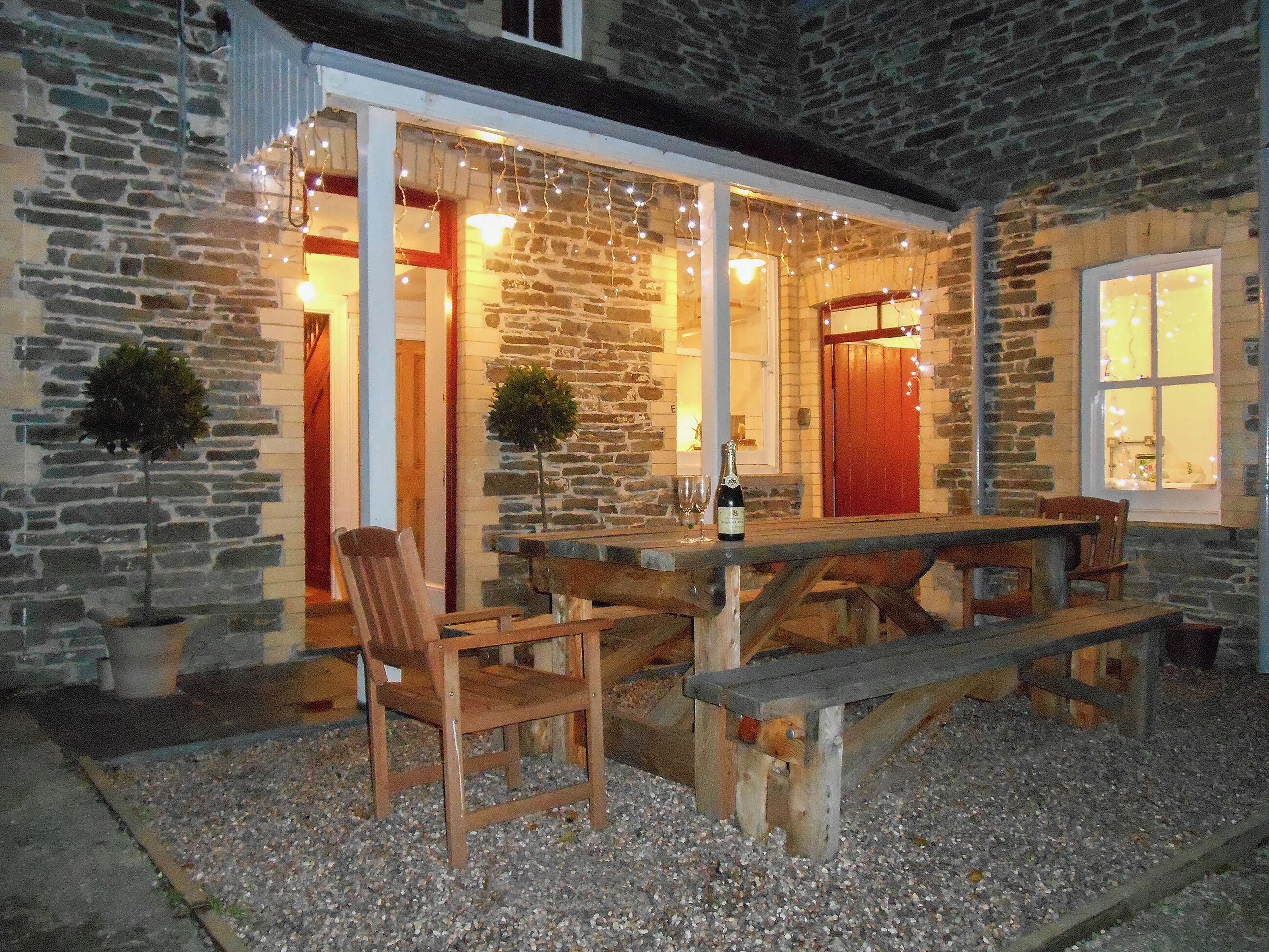 Udendørs spisemuligheder