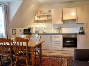 Dishwasher, high chair, cookware/dishes/utensils