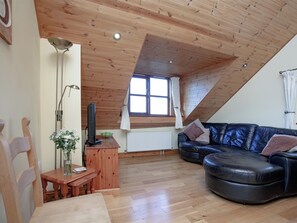 Living area - 2 bedroom accommodation in Welcombe, near Bude (Welcombe, near Bude)