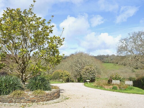 Set in nine acres and enjoying beautiful surroundings and views.