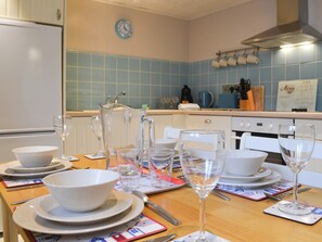 Dining - 2 bedroom accommodation in Dulas, Anglesey (Dulas, Anglesey)