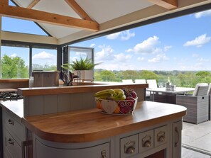 Dining - 5 bedroom accommodation in Llangoedmor, near Cardigan (Llangoedmor, near Cardigan)
