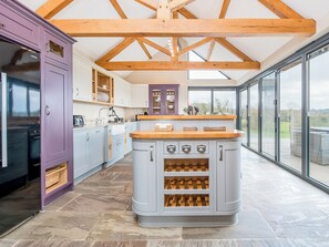 Dishwasher, high chair, cookware/dishes/utensils, freezer - 5 bedroom accommodation in Llangoedmor, near Cardigan (Llangoedmor, near Cardigan)