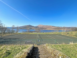 Sport court - 4 bedroom accommodation in Invertrossachs, near Callander (Invertrossachs, near Callander)