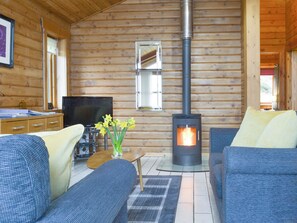 TV, fireplace - 2 bedroom accommodation in Staffin (Staffin)