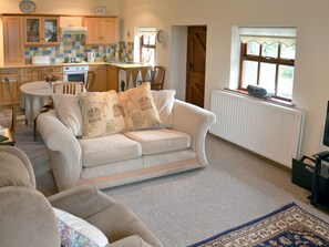 Fireplace - 2 bedroom accommodation in Langley-on-Tyne, near Hexham (Langley-on-Tyne, near Hexham)