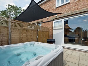 Idromassaggio all'aperto