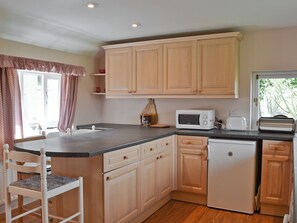 High chair, cookware/dishes/utensils - 2 bedroom accommodation in Littlehampton, near Arundel (Littlehampton, near Arundel)