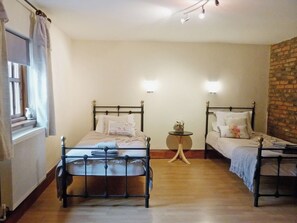 2 bedrooms, bed sheets