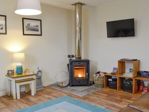 Fireplace - 3 bedroom accommodation in Allonby, near Maryport (Allonby, near Maryport)