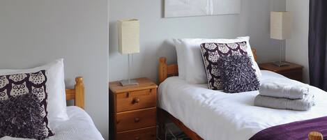 3 sovrum, gratis wi-fi och sängkläder