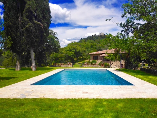 UppvÀrmd pool